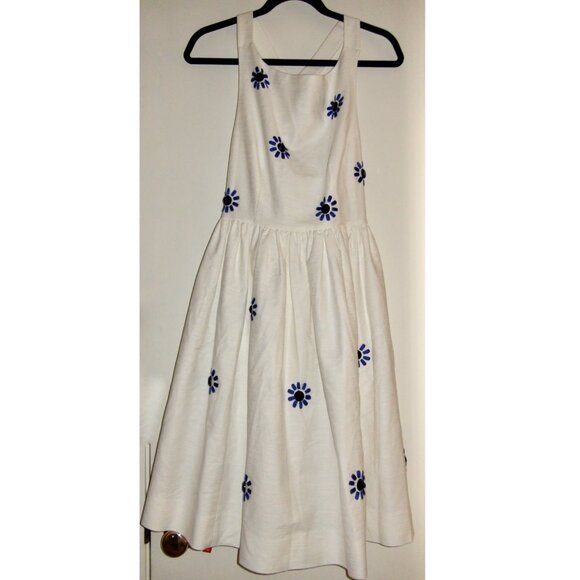 Kate Spade Tanner Beaded Fit & Flare Dress